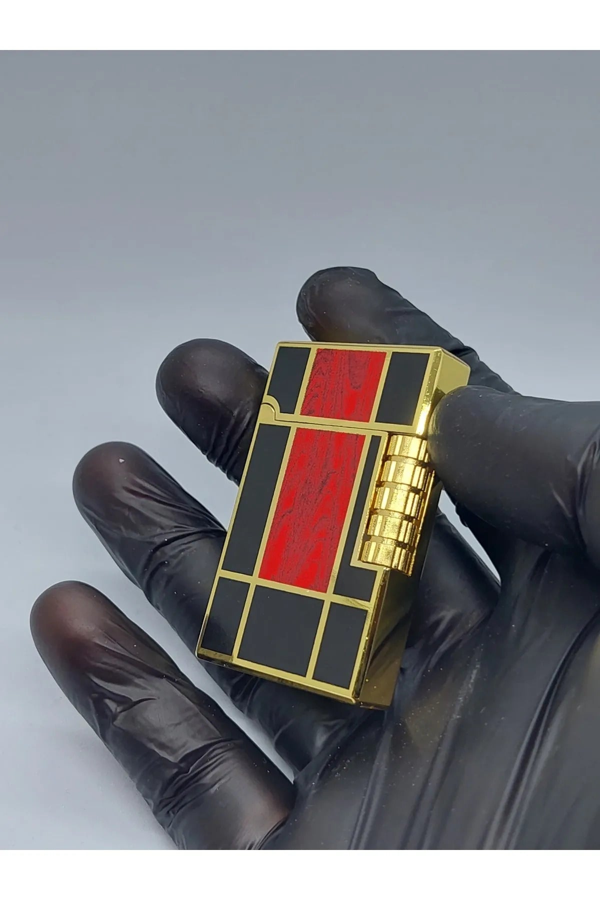 Luxury Lighter Creative Butane Gas Windproof Open Flame Lighter Metal Sound Loud Lighter Men's Gift with Box