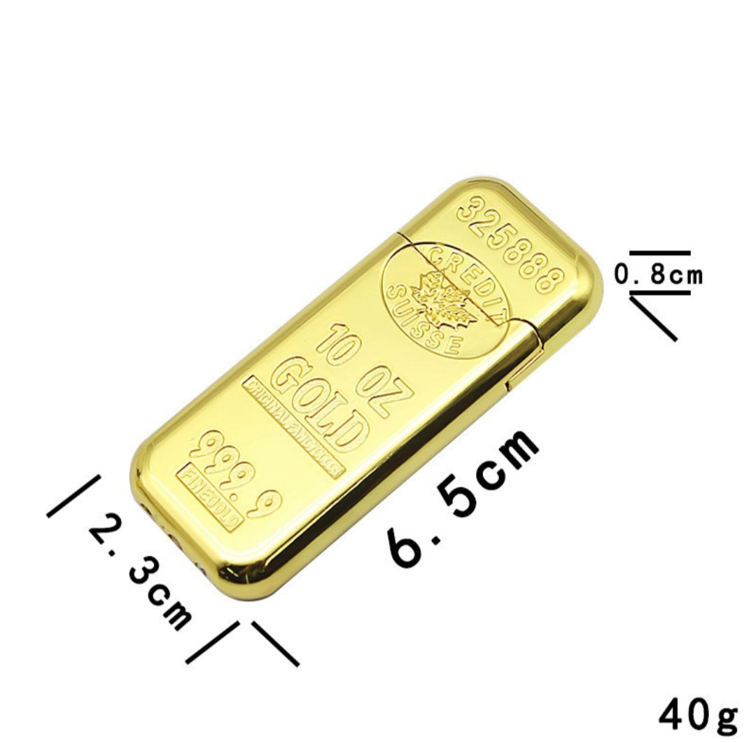 Ultra Thin Gold Shaped Grinding Wheel Lighter