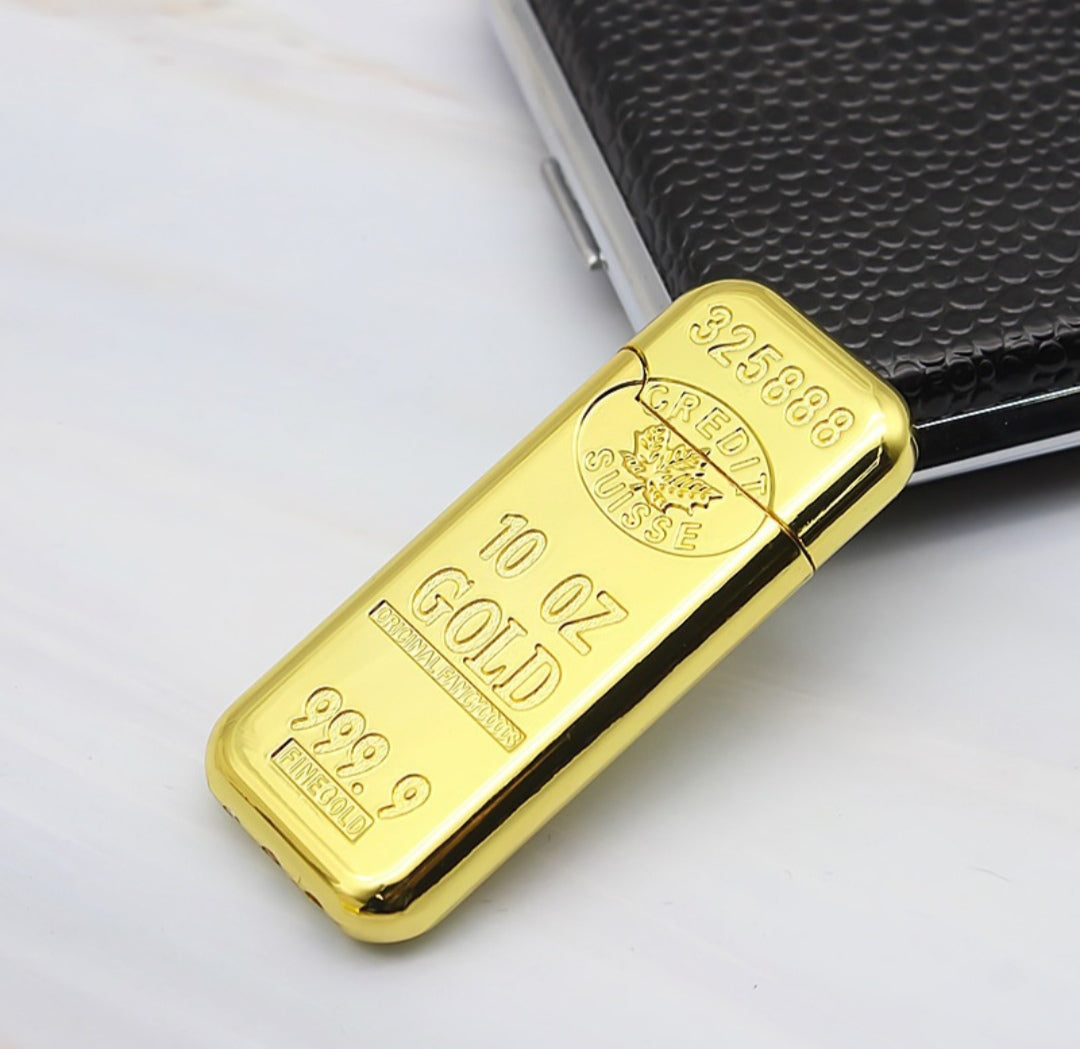 Ultra Thin Gold Shaped Grinding Wheel Lighter