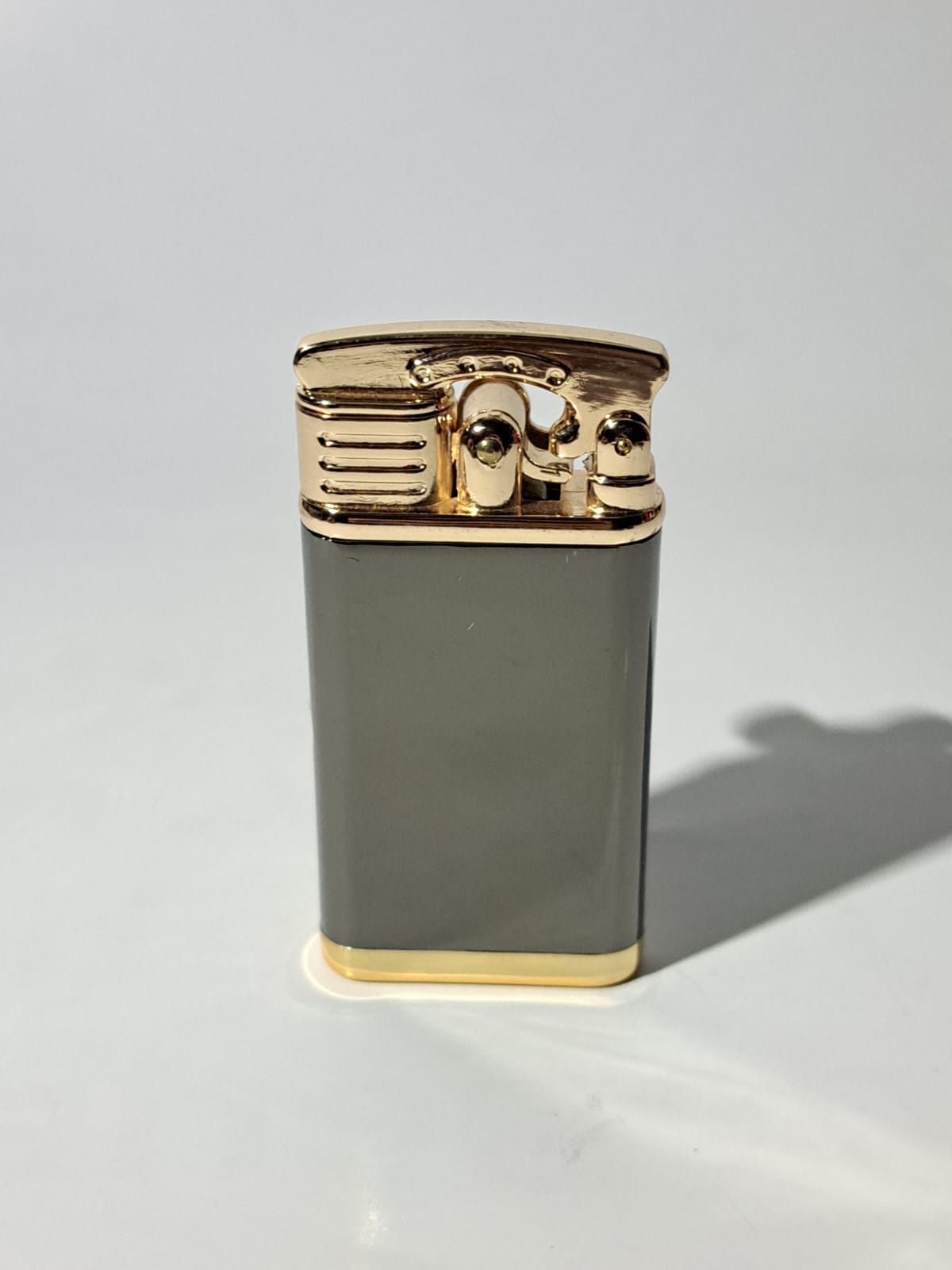 Clock Lighter Torch Refillable Jet Flame Butane Lighter – Unique Gift for Men – Windproof Vintage Style Lighter