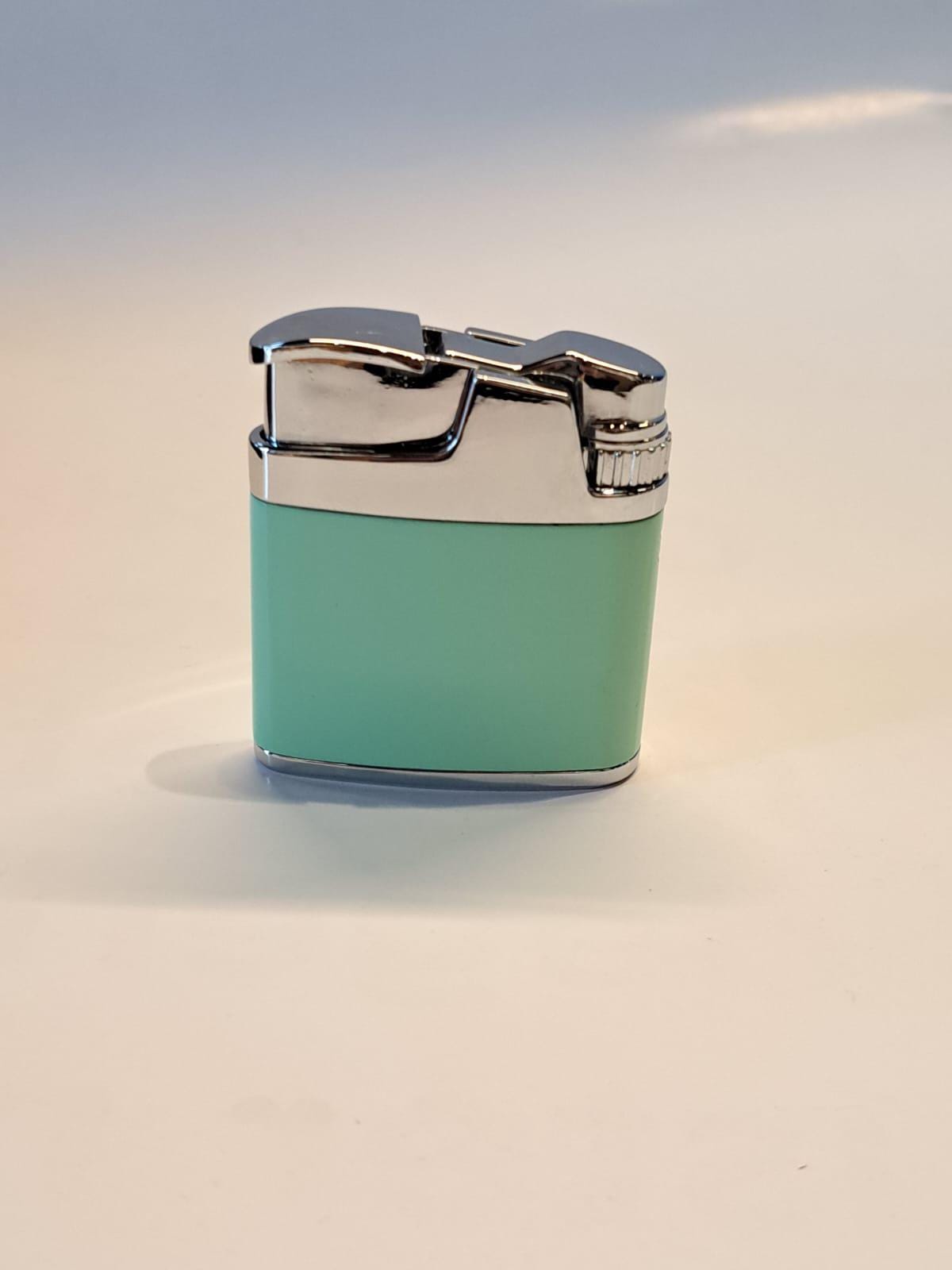 Vintage Style Butane Lighter - 1960s Inspired Blue Flame Refillable Lighter | Classic Jobon Design-Refillable Windproof Lighter|Jobon Design