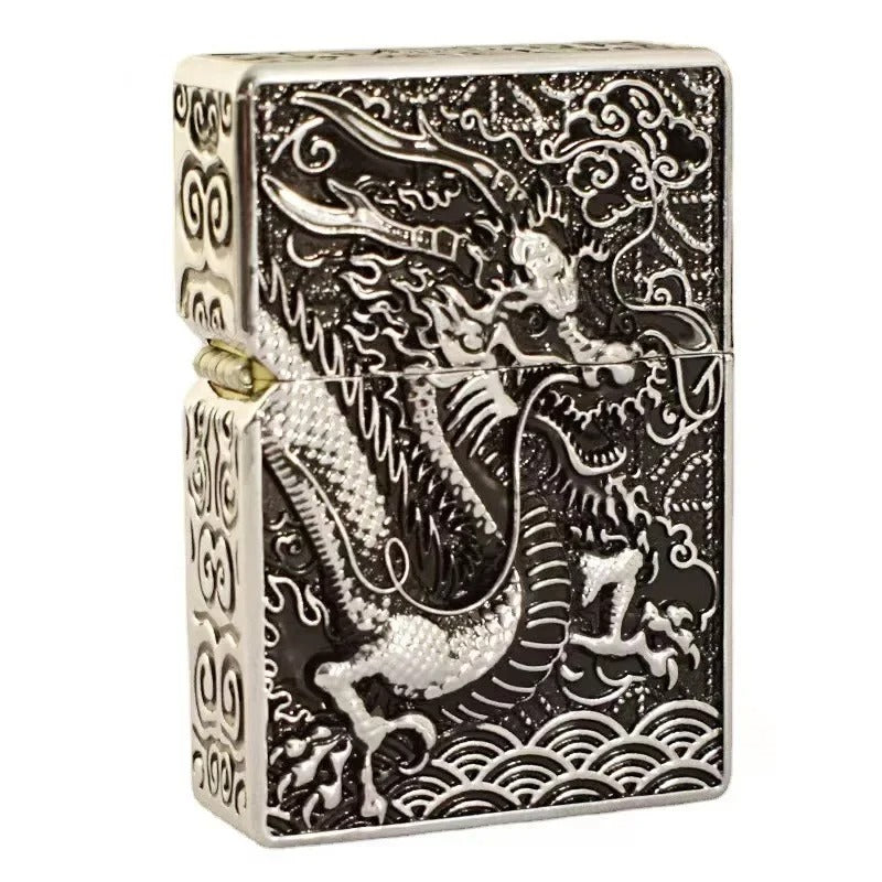 Japanese Dragon Carved Lighter
