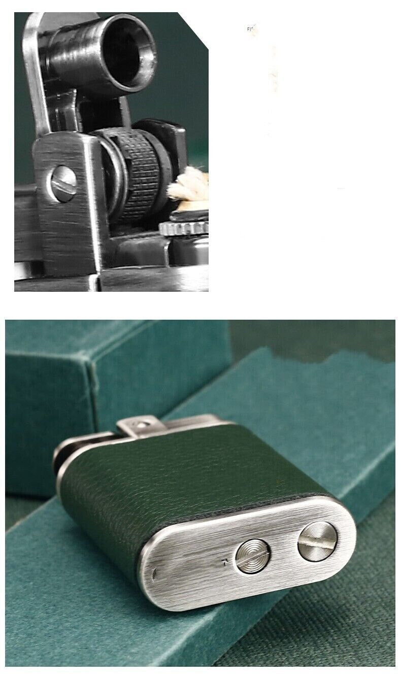 Leather Covered Classic Lighter, Leather Lighter