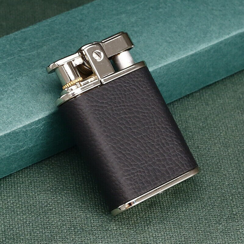 Leather Covered Classic Lighter, Leather Lighter