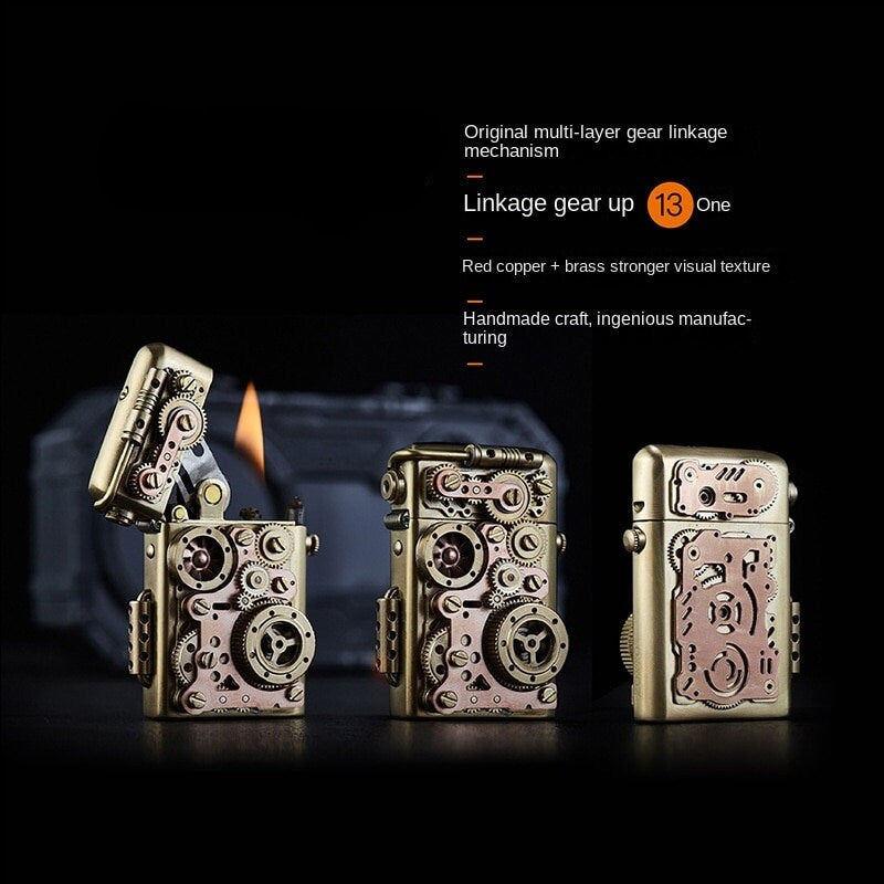 Clockwork Gear Lighter, Steampunk Lighter