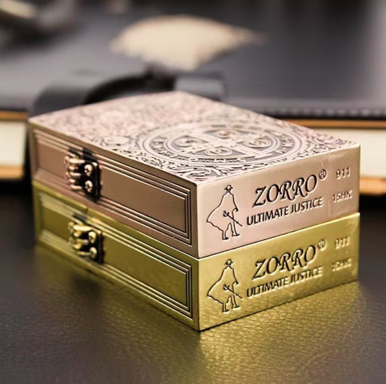 Constantine's Lighter,Authentic 1:1 Replica,Available in Movie & Standard Sizes - Fully Windproof and Refillable - Ideal Gift for Him or Her