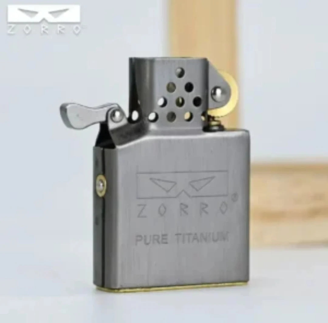 ZORRO Kerosene Lighter Inner Insert Parts Gas/Oil Flint Grinding Wheel Brass White Steel Cigarettes Lighters Repalce 912 915 902