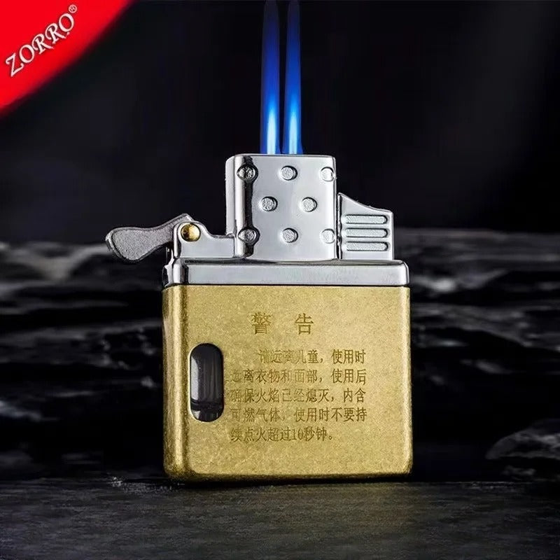 ZORRO Kerosene Lighter Inner Insert Parts Gas/Oil Flint Grinding Wheel Brass White Steel Cigarettes Lighters Repalce 912 915 902