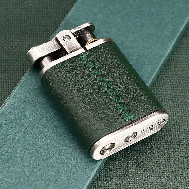 Leather Covered Classic Lighter, Leather Lighter